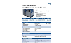 Heliex - Model HP204 up to 400kW - Steam Expander Generator Set Brochure