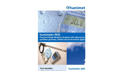 Model RH2 - Precise Precise Handheld Thermo- Hygrometer Brochure
