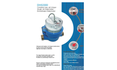 DHS 2000 Domestic Watermeter Datasheet
