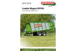 Bergmann ROPA - Model Royal - Loader Wagon - Brochure