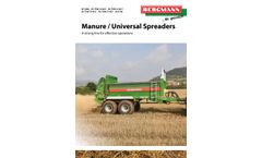 Manure / Universal Spreaders - Brochure