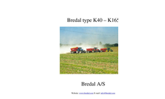 Lime and Fertilizer Spreader-K40 Brochure