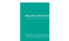 ActiveX - Barcode Generation Software Brochure