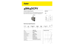 Faster - Model 4BM4DCPV - Castings with Couplings for Agriculture Brochure