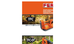Model TFC - DT / R - Forestry Mulchers  Brochure