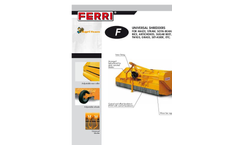 Model F - Universal Shredder Brochure