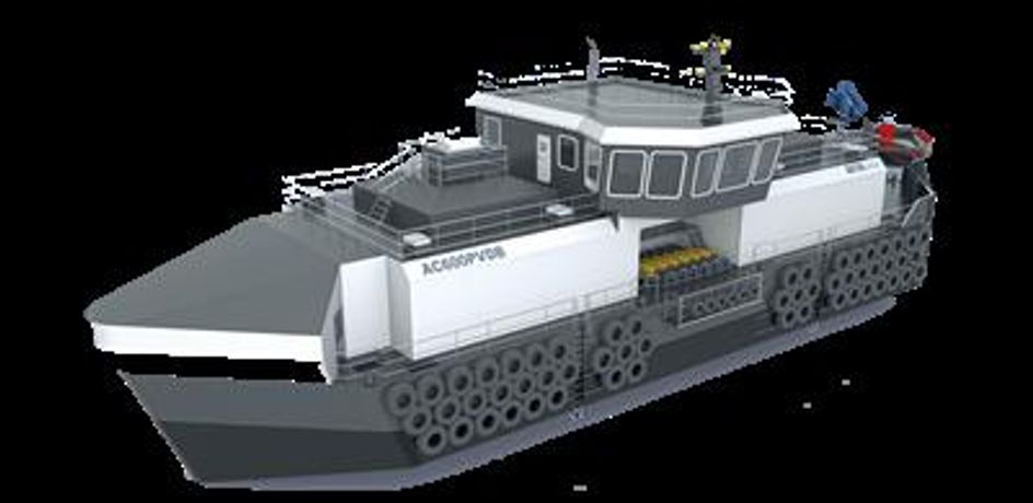 AKVA - Model AC 600 PVDB - Feed Barges