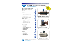 HFM-D-306A / HFC-D-308A Mass Flow Instruments - Brochure