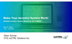 Webinar - Make Your Aeration System Work - Detailed Aeration System Modeling in SIMBA# - Video