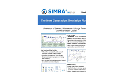 SIMBA#water Process Simulator Software - Brochure