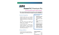 PowerPAC Premium Plus - Flue Gas Mercury Control Activated Carbon - Datasheet
