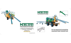 N. Blosi - Model ZIP25, ZIP30 and Carrier - Fruit Harvesting Conveyor - Brochure
