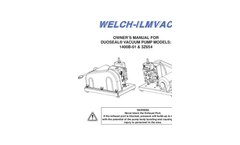 DuoSeal - Model 1400 - Vacuum Pumps Brochure