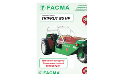 Trifrut 85 HP - Polyvalent Hydrostatic Agricultural Tractor Brochure