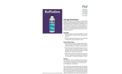 Buffodine - Fish Egg Disinfection - Brochure