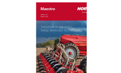 Maestro - Model DC - Single Grain Seed Drills Brochure