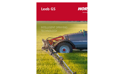 Leeb - Model GS - Trailed Sprayers Brochure