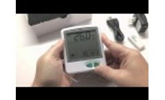Thermco Instructional ACCRT8017 Dual Probe Vaccine Data Logger Video