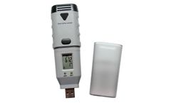 Thermco - Model HICSSN-22 - USB Temperature/Humidity Data Logger with Display