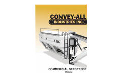 Convey-All - Model CST 3400 Truck Series - Commercial Seed Tenders - User Manual