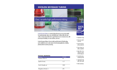 Excelon - Beverage Tubing Datasheet