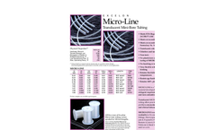 Excelon Micro-Line - Translucent Mini-Bore Tubing - Datasheet