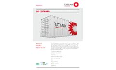 Tatano - Bio Container Brochure
