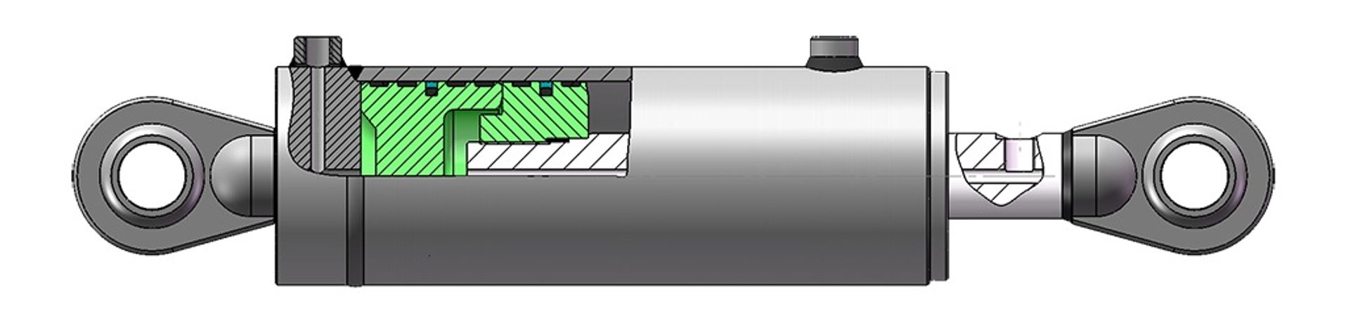 Hydraulic Cylinder With Floating Piston