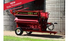 H&S - Model 2958 - Right-Hand Discharge Bale Processor