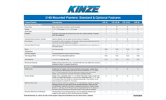 Kinze - Model 3110 - Row Crop Planters Specifications Brochure