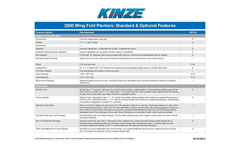 Kinze - Model 3140 - Row Crop Planters Specifications Brochure