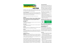 AGROTAIN - Model DRI-MAXX - Nitrogen Stabilizer Brochure