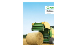 Krone - Model Bellima F 125 and F 130 - Round Balers - Brochure