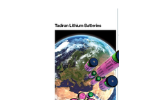Tadiran Lithium Batteries Brochure