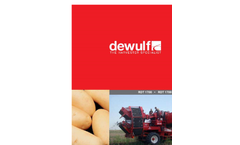 Dewulf - Model Torro - 2-Row Trailed Potato Harvester with Bunker - Brochure