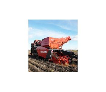 Dewulf - Model R2060 - 2 Row Trailed Potato Harvester with Bunker