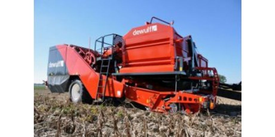 Dewulf - Model Torro - 2-Row Trailed Potato Harvester with Bunker