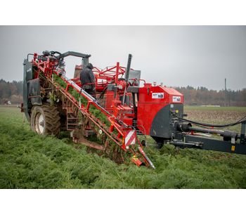 Dewulf - Model GCCI - 1-row top lifting harvester with continuous container transport system