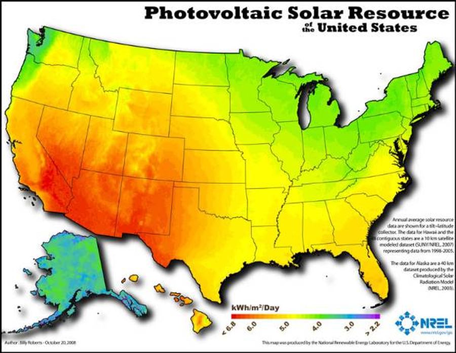 Buyer Incentives by State & Solar Resource Maps