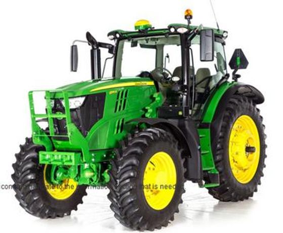 John Deere - Model 6195R - Row-Crop Tractors