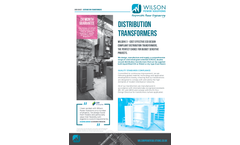 Wilson - Distribution Transformers - Datasheet