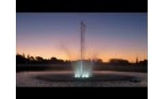Night Glow - LED - AquaMaster Fountains and Aerators  Video