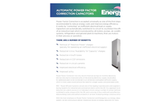 EnergyAce - Model PFC - Power Factor Correction Systems - Brochure