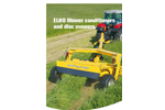 	ELHO Arrow - Model NM 10500 Delta - Double Mower Conditioners Brochure