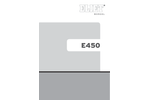 Eliet - Model E450 - Scarifyers Brochure