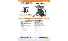 Loftness - Model XLB 10 - 10 Foot Grain Bag Loader - Brochure