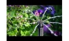 Antelco Shrubbler ® 360° and 180° Adjustable Flow Micro Irrigation Drippers Install Video