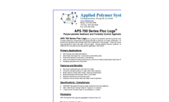 Floc Logs® Polyacrylamide Sediment and Turbidity Control Applicator Logs-APS-700 Series Brochure