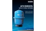  	Waterco - Hydron Split Tank Filter - Brochure