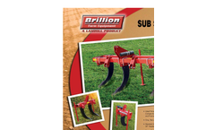 Brillion - Sub Soiler - Brochure